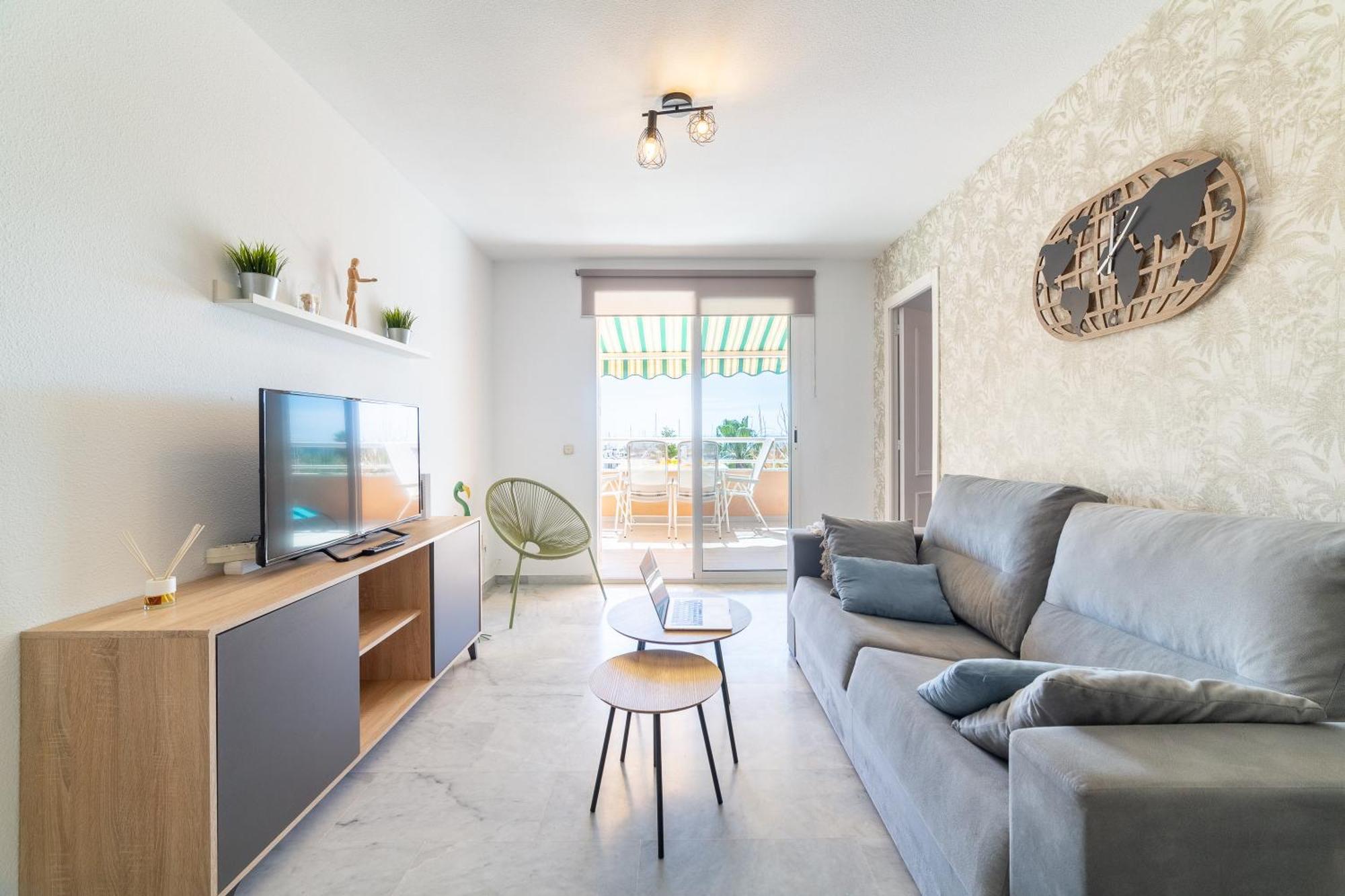 Trendyhomes Puerto - Vistas Al Mar, Parking Incluido, Playa A Un Paso Aguadulce  Ruang foto