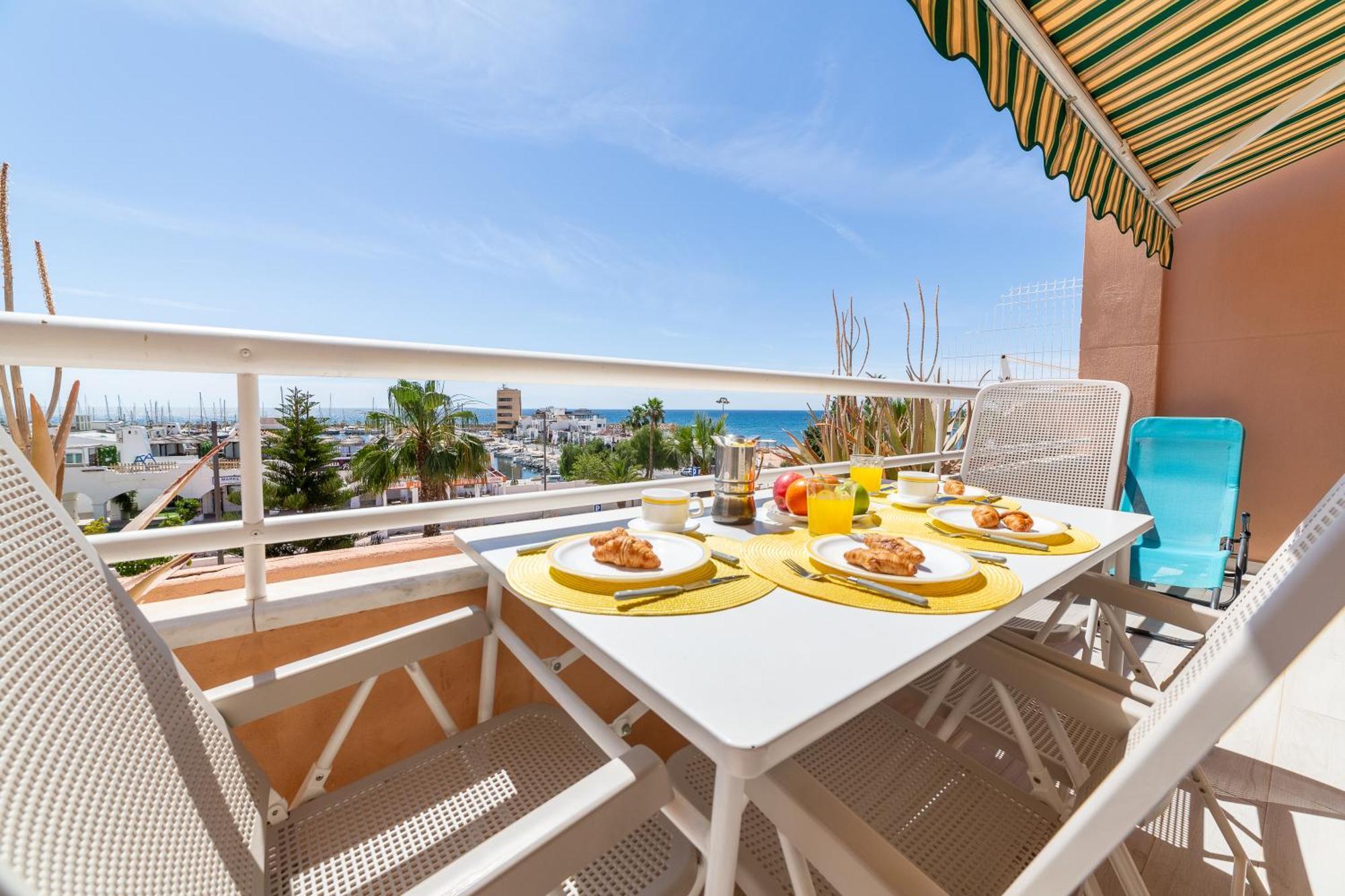Trendyhomes Puerto - Vistas Al Mar, Parking Incluido, Playa A Un Paso Aguadulce  Ruang foto