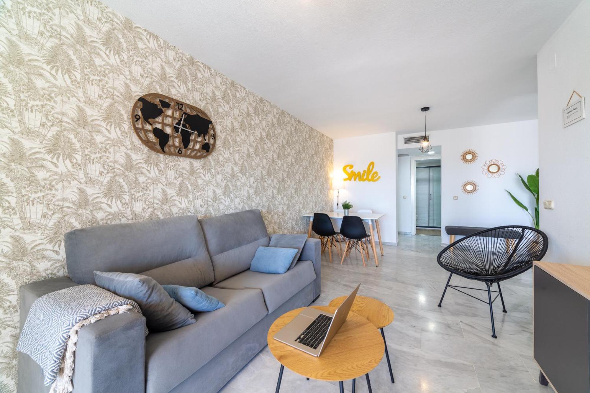 Trendyhomes Puerto - Vistas Al Mar, Parking Incluido, Playa A Un Paso Aguadulce  Ruang foto