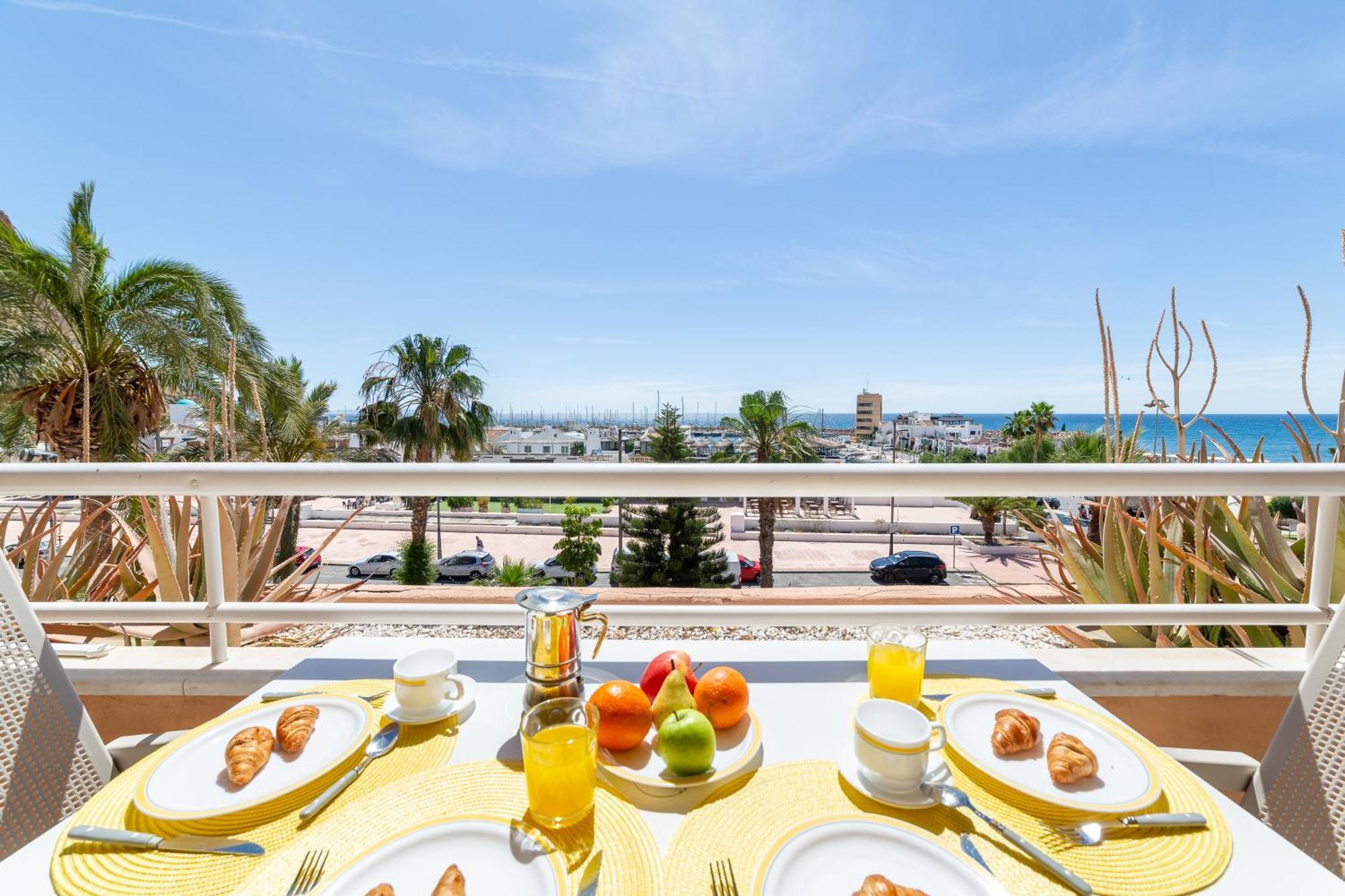 Trendyhomes Puerto - Vistas Al Mar, Parking Incluido, Playa A Un Paso Aguadulce  Ruang foto