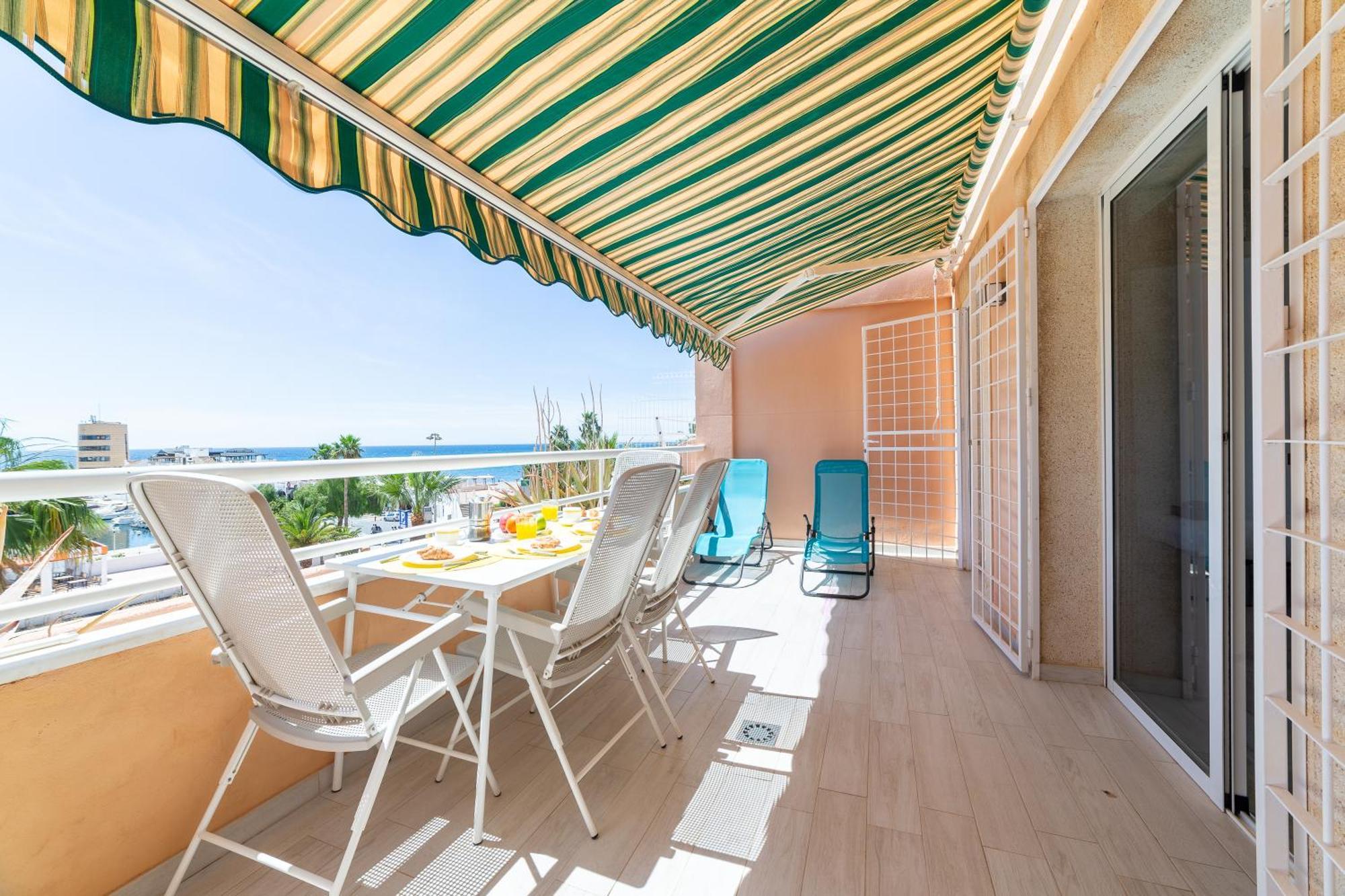 Trendyhomes Puerto - Vistas Al Mar, Parking Incluido, Playa A Un Paso Aguadulce  Ruang foto